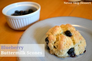 Blueberry Buttermilk Scones