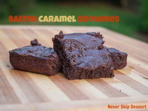 Salted Caramel Brownies