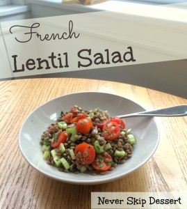 French Lentil Salad