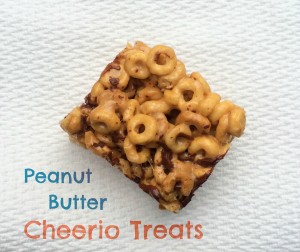Peanut Butter Cheerio Treats
