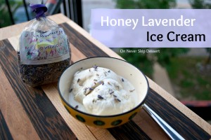 Honey Lavender Ice Cream