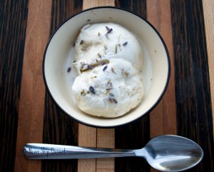 Honey Lavender Ice Cream