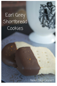 Earl Grey Shortbread Cookies