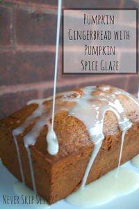 Pumpkin Gingerbread with Pumpkin Spice