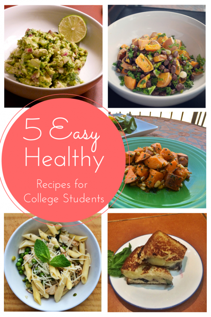 5 EASY, Healthy Recipes for Busy College Students!