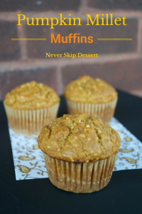 Pumpkin Millet Muffins - toasted millet gives baked goods and incredibly delicious texture!