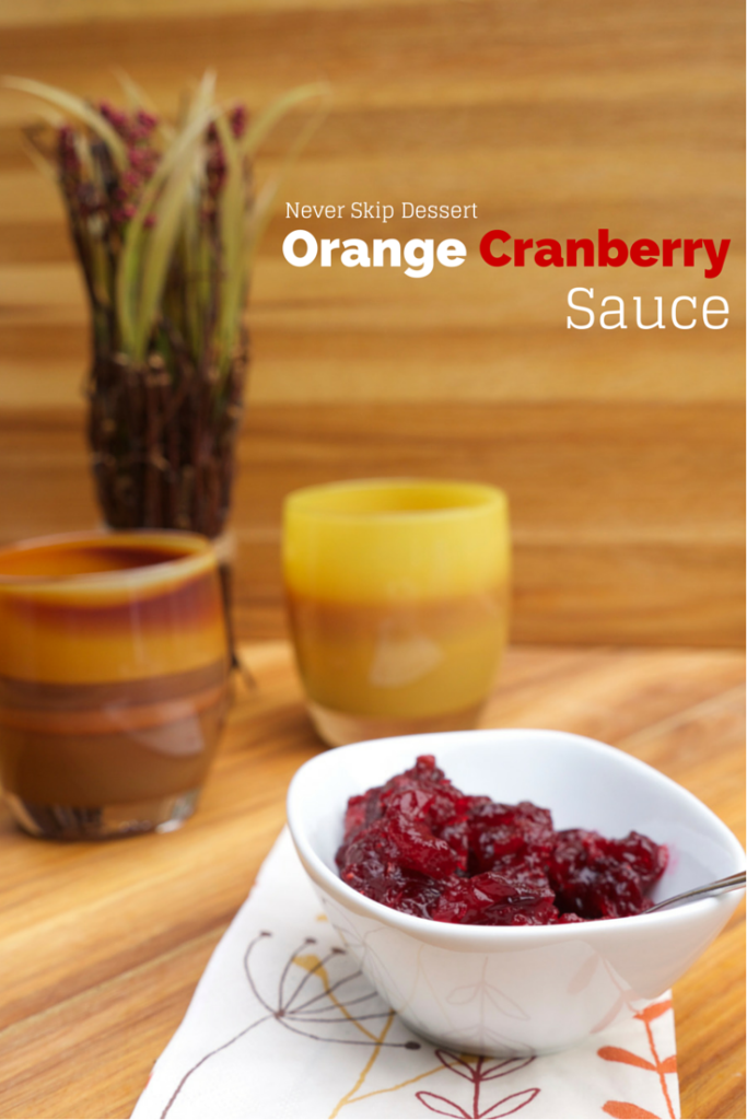 Orange Cranberry Sauce 