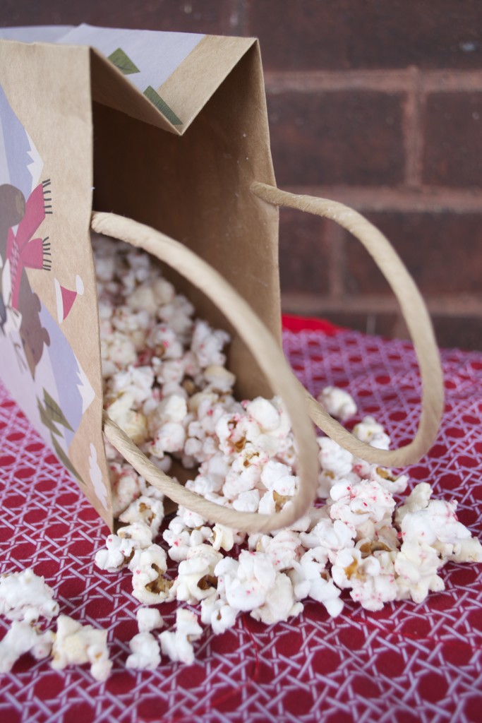 Peppermint Bark Popcorn