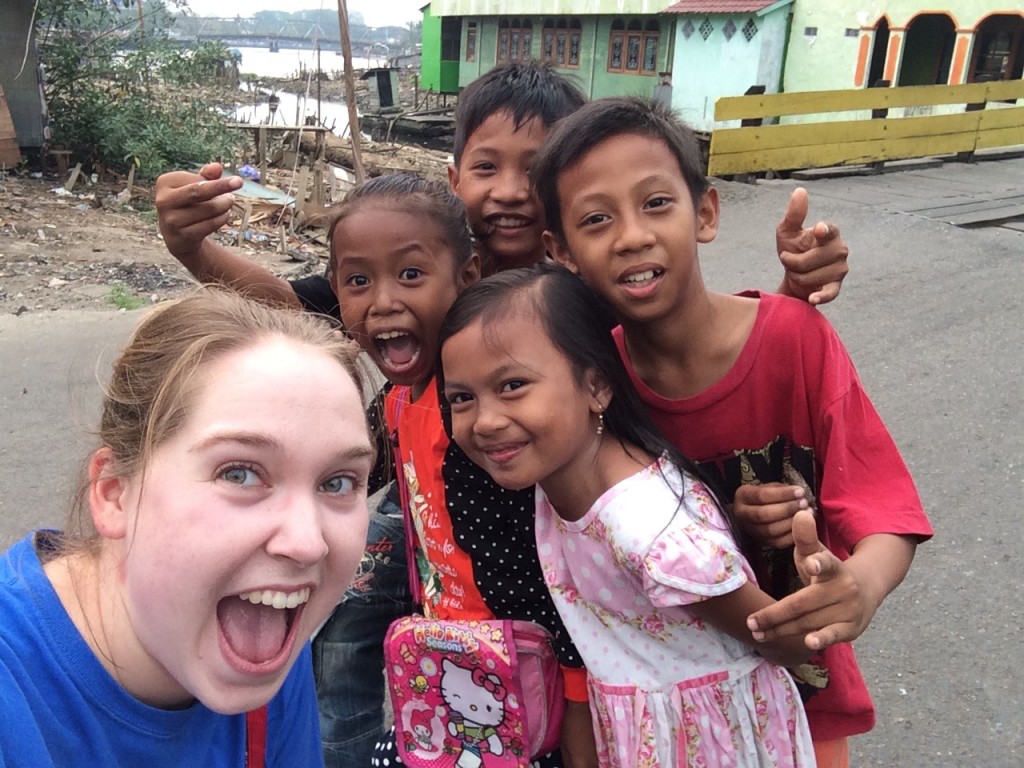 So many street selfies. The girl right behind me gets me every time :D