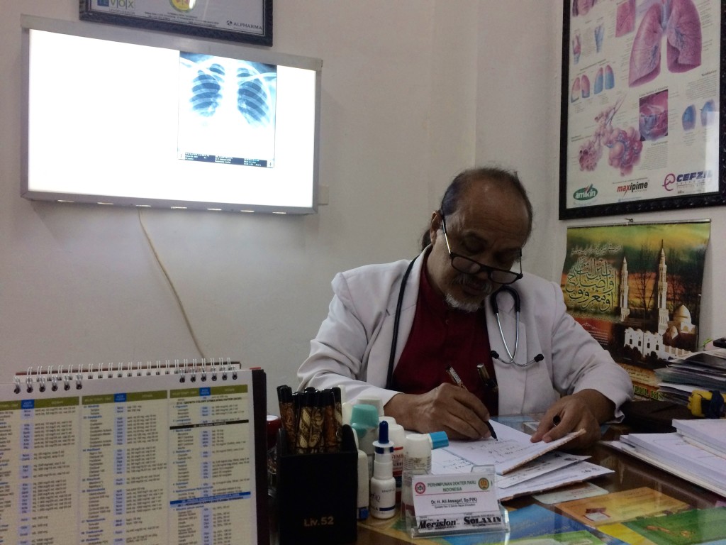 The Banjarmasin pulmonologist... 