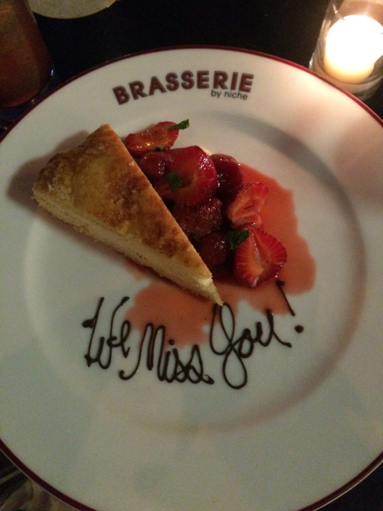 So much love from both Taste and it's sister restaurant, Brasserie