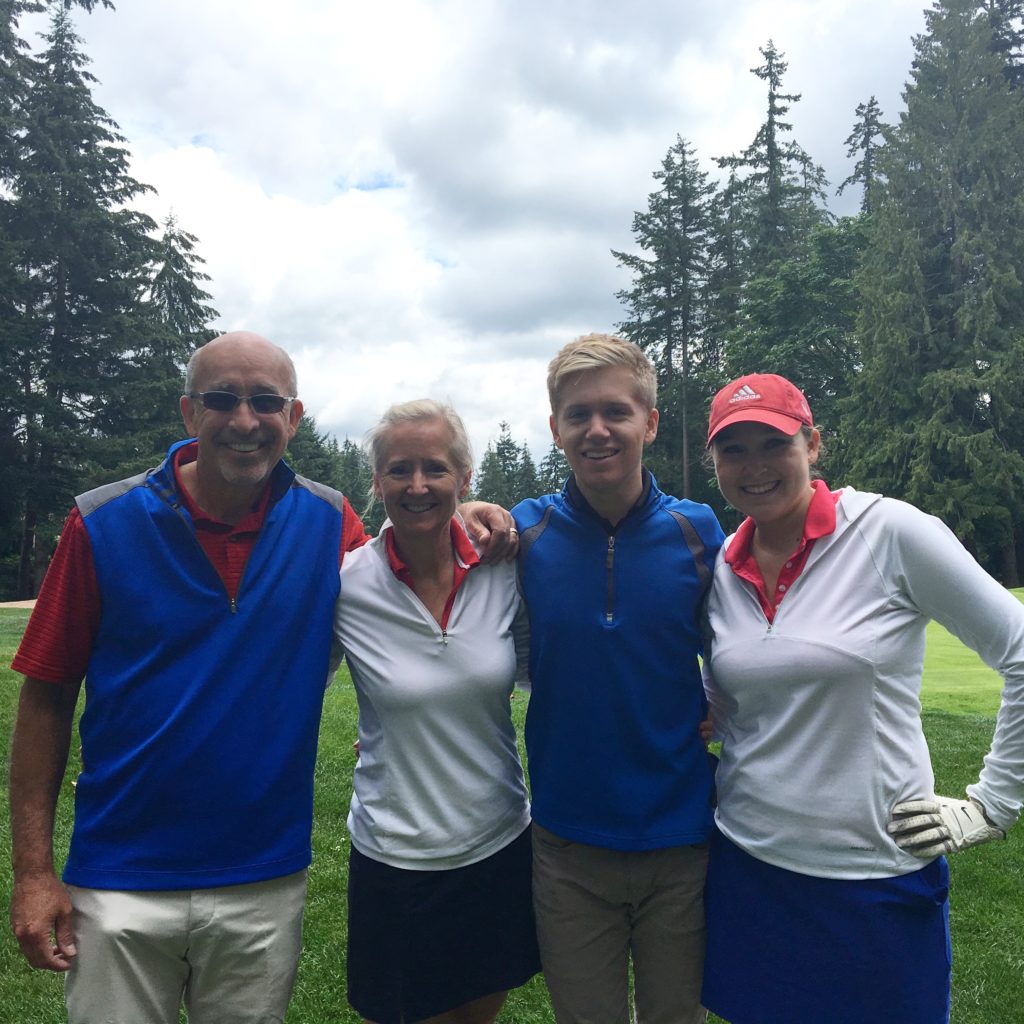 Golfing on the 4th of July