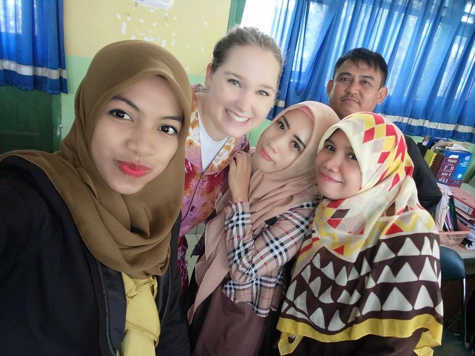 Selfies with my fellow teachers teachers!