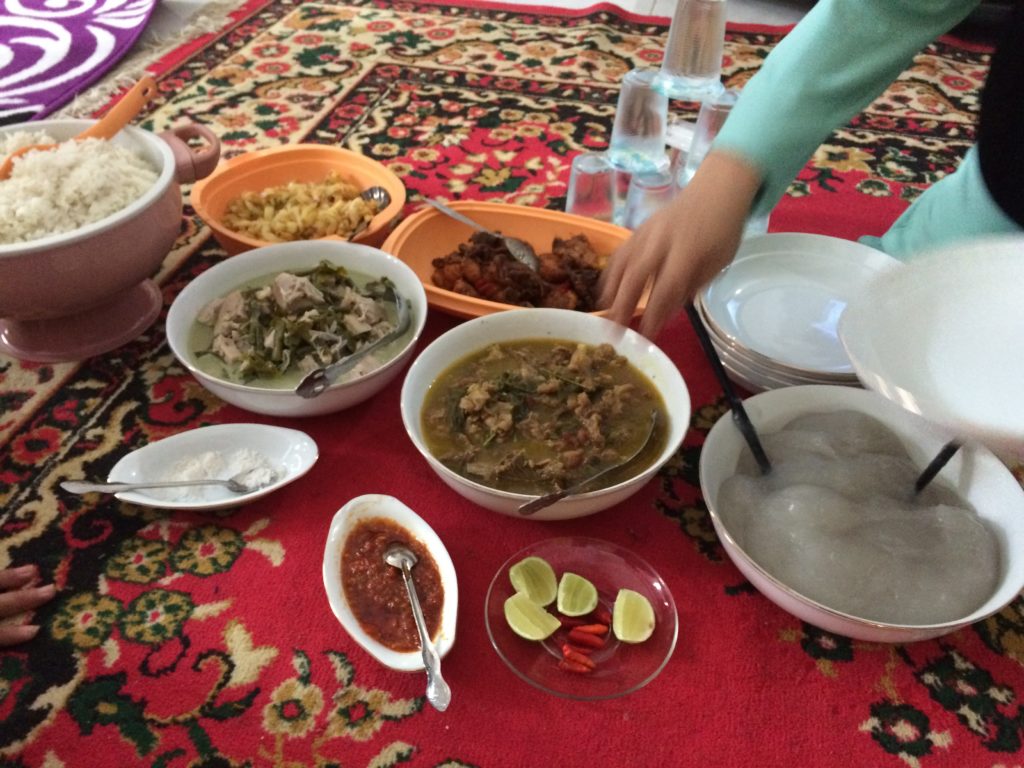 Traditional Kendari food